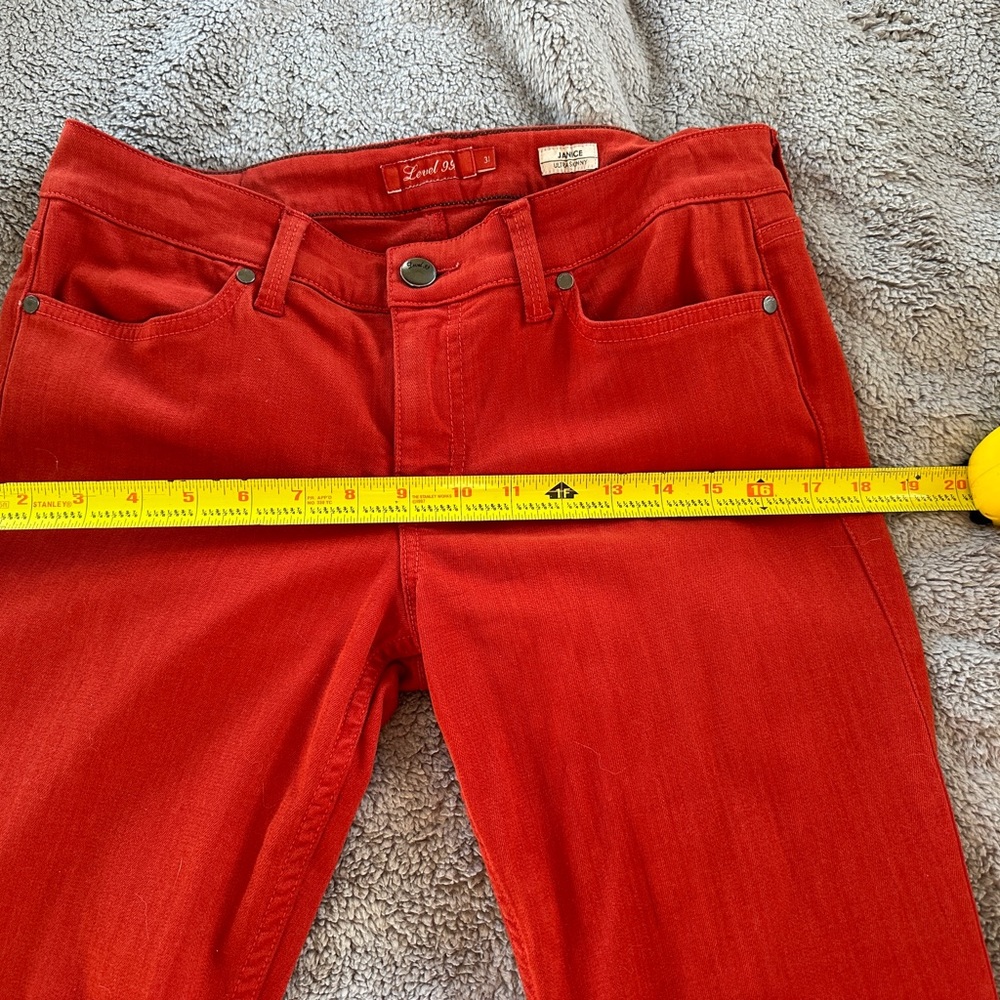 Level 99 Janice Ultra Skinny Burnt Orange Jeans - Picture 9 of 16